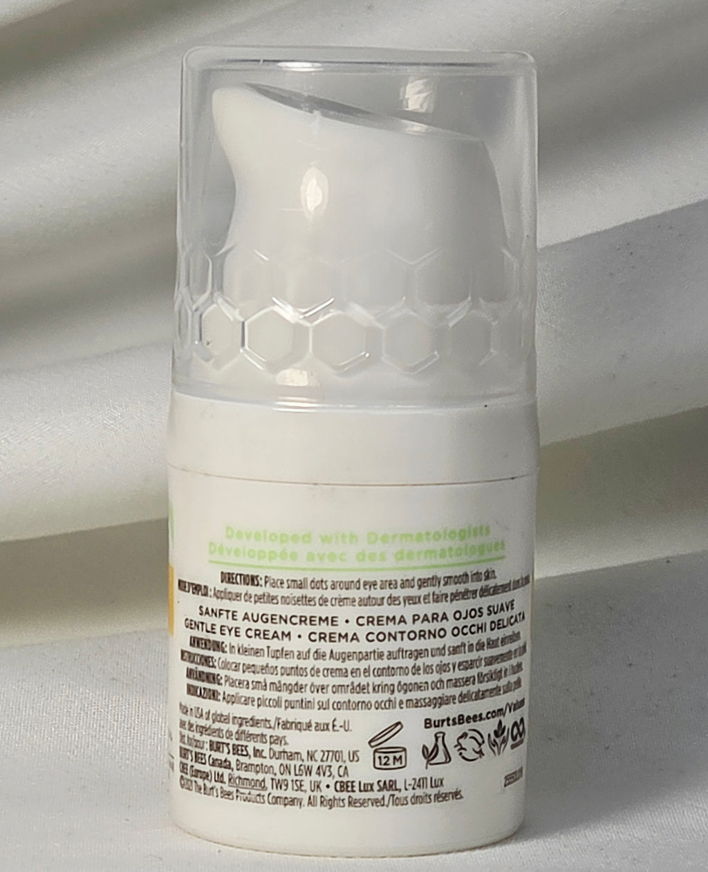 Burt’s Bees Gentle Eye Cream Sensitive Solutions 0.5 oz
