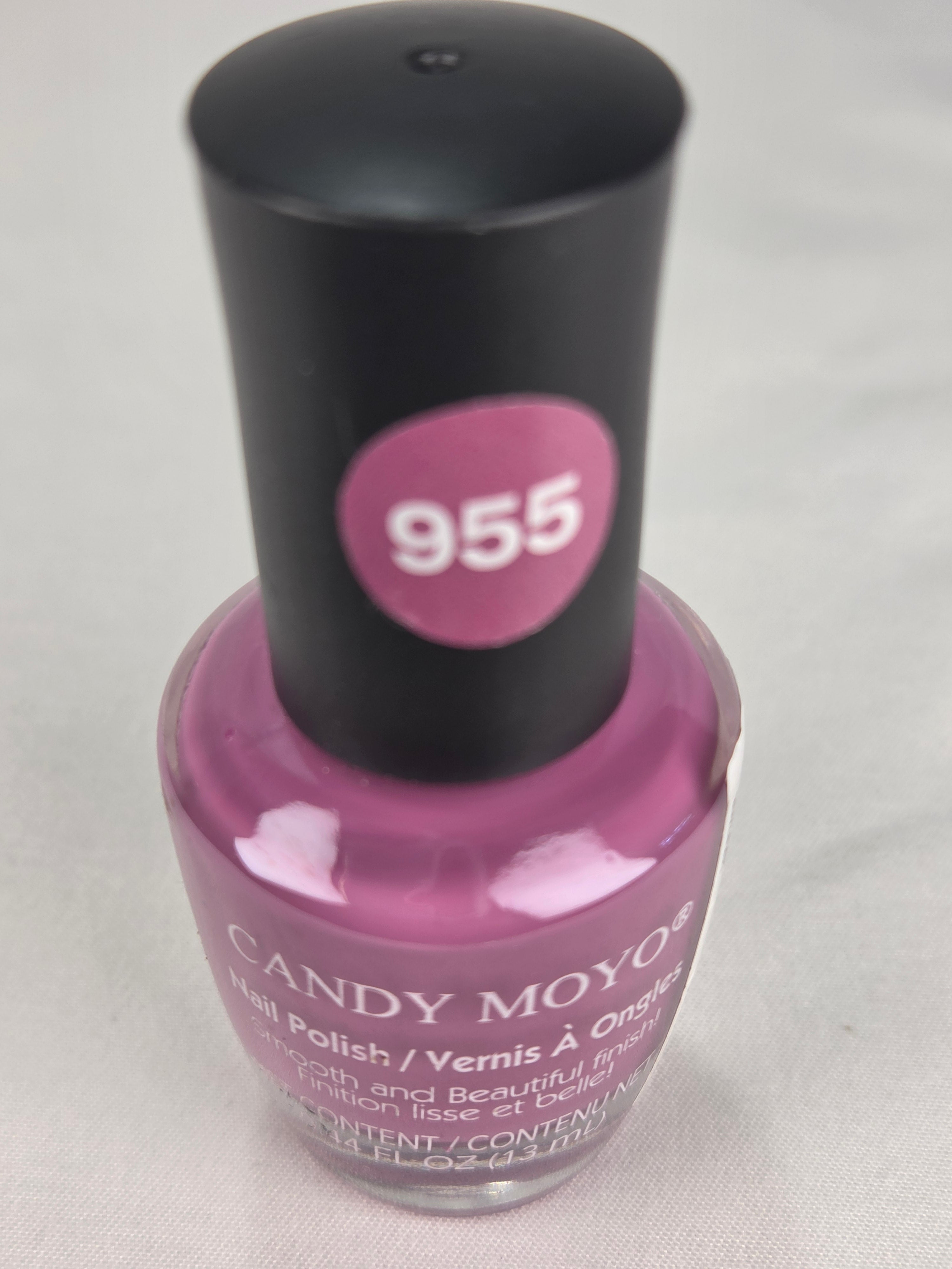 Candy Moyo Nail Polish #955 Mauve Berry Creme .44 oz New
