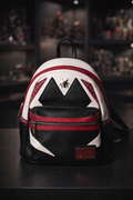 Marvel Loungefly Spider-Gwen Ghost Spider Mini Backpack Red White Black Spider Web Marvel Loungefly Bag