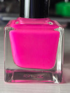 Dreamshock- Purple to Pink Thermal Glow in the Dark Shimmer Nail Polish | Liquid Krystal Co. Handmade Indie Lacquer