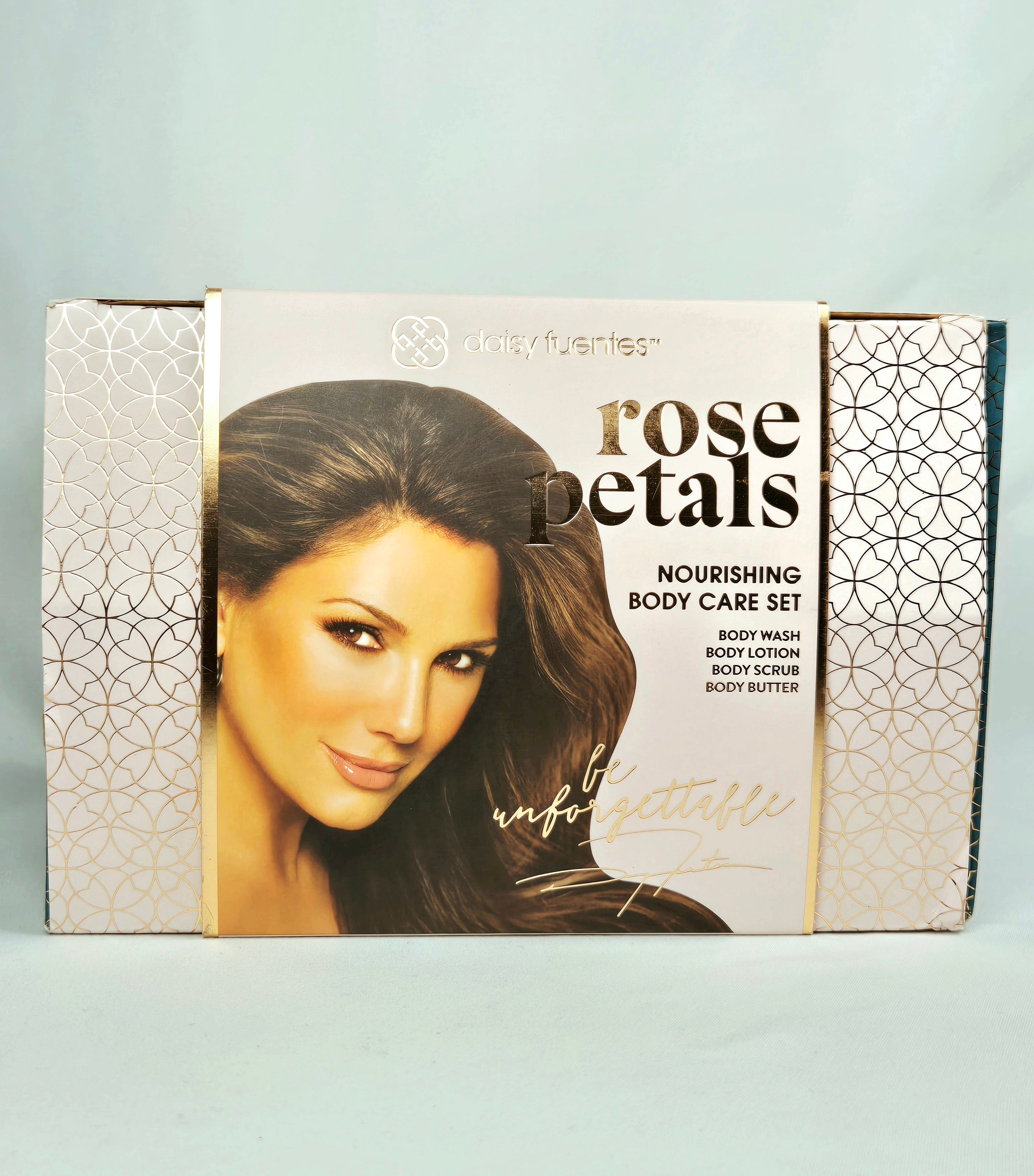 Daisy Fuentes Rose Petals Nourishing Body Care Set — Apothecary Gift Set | New