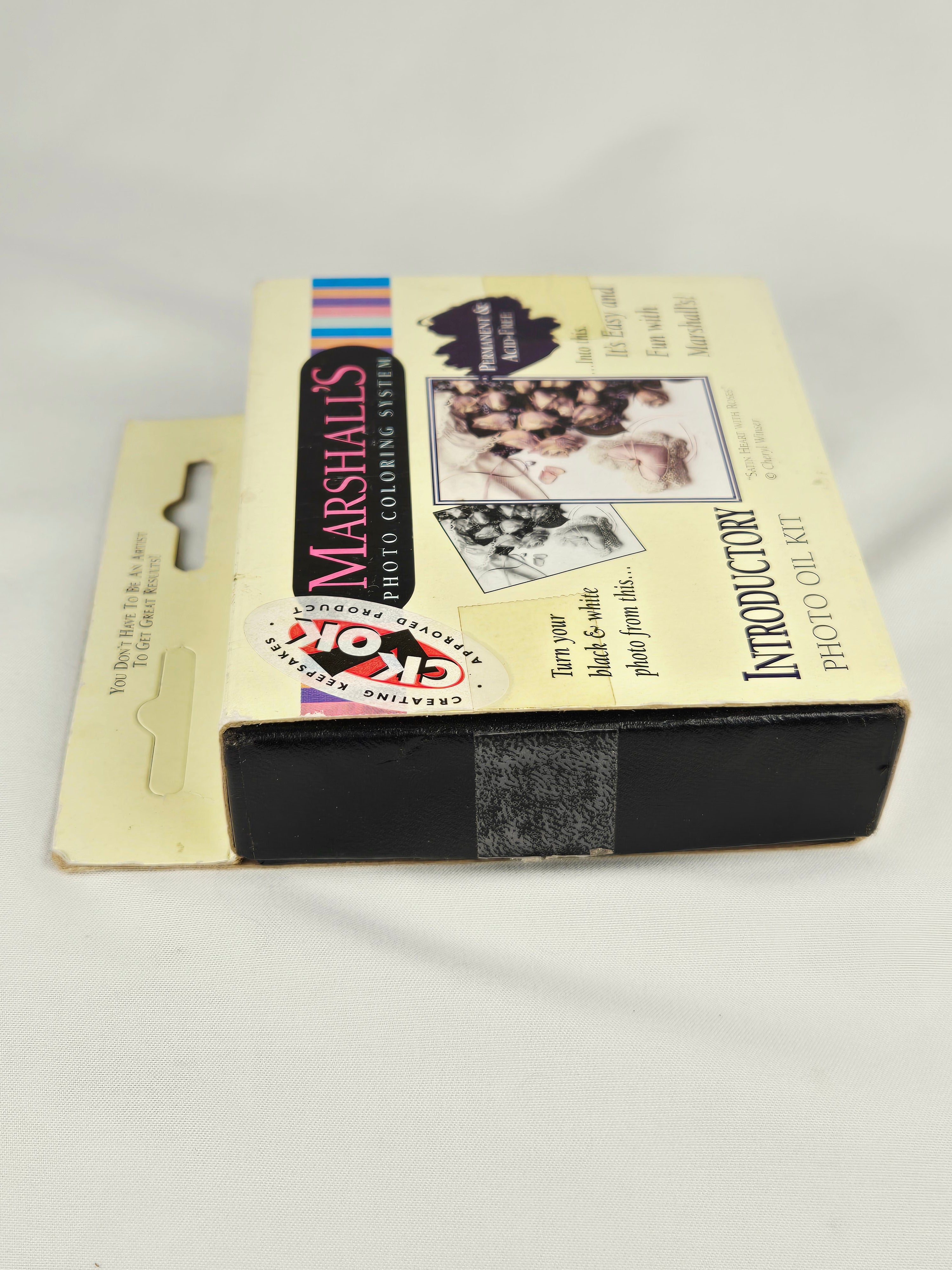 Marshall’s Introductory Photo Oil Kit – Vintage Photo Coloring System Sleeved Box Set