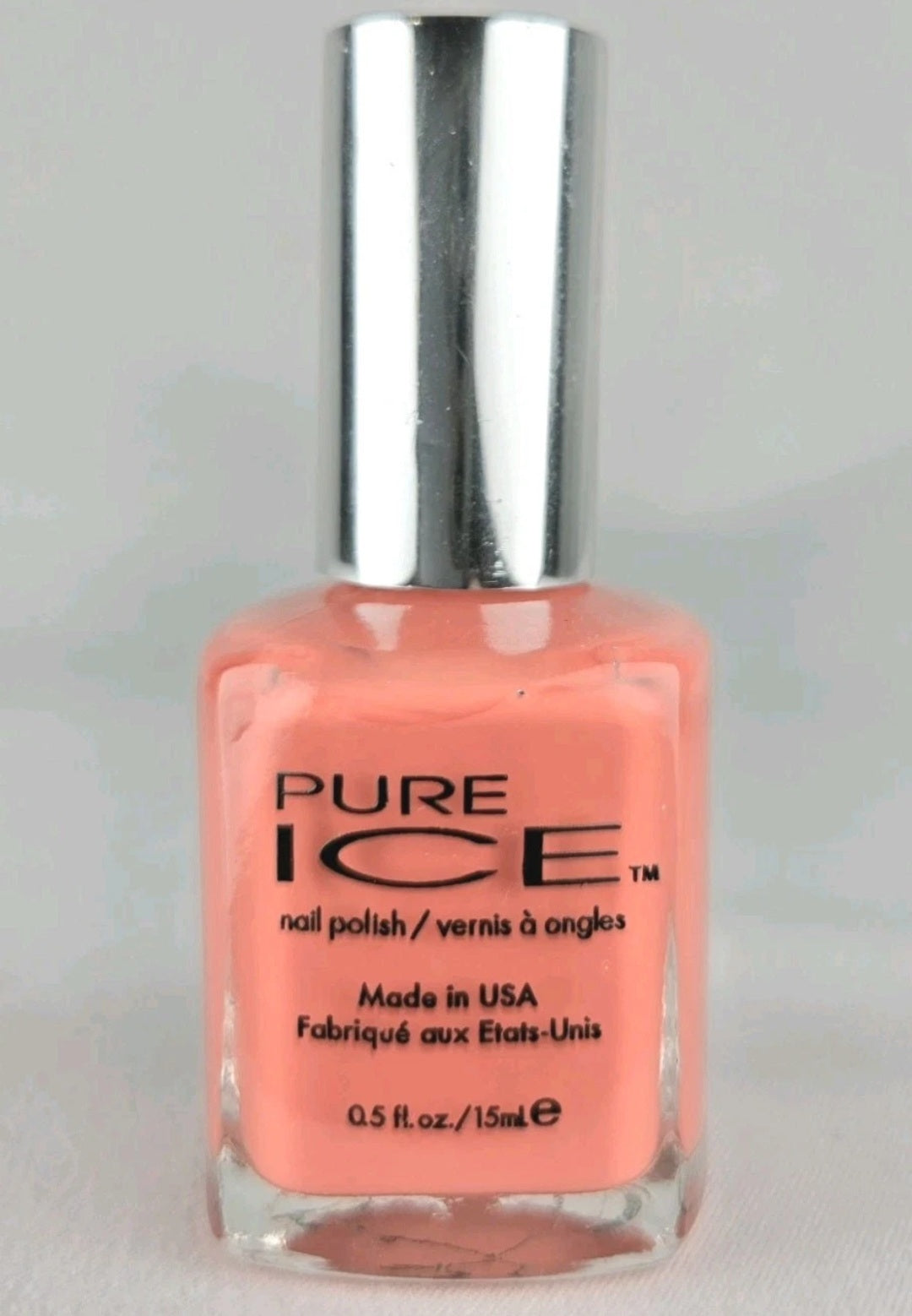 Pure Ice Can’t Stop 1021 Coral Peach Nail Polish Vintage Y2K Discontinued