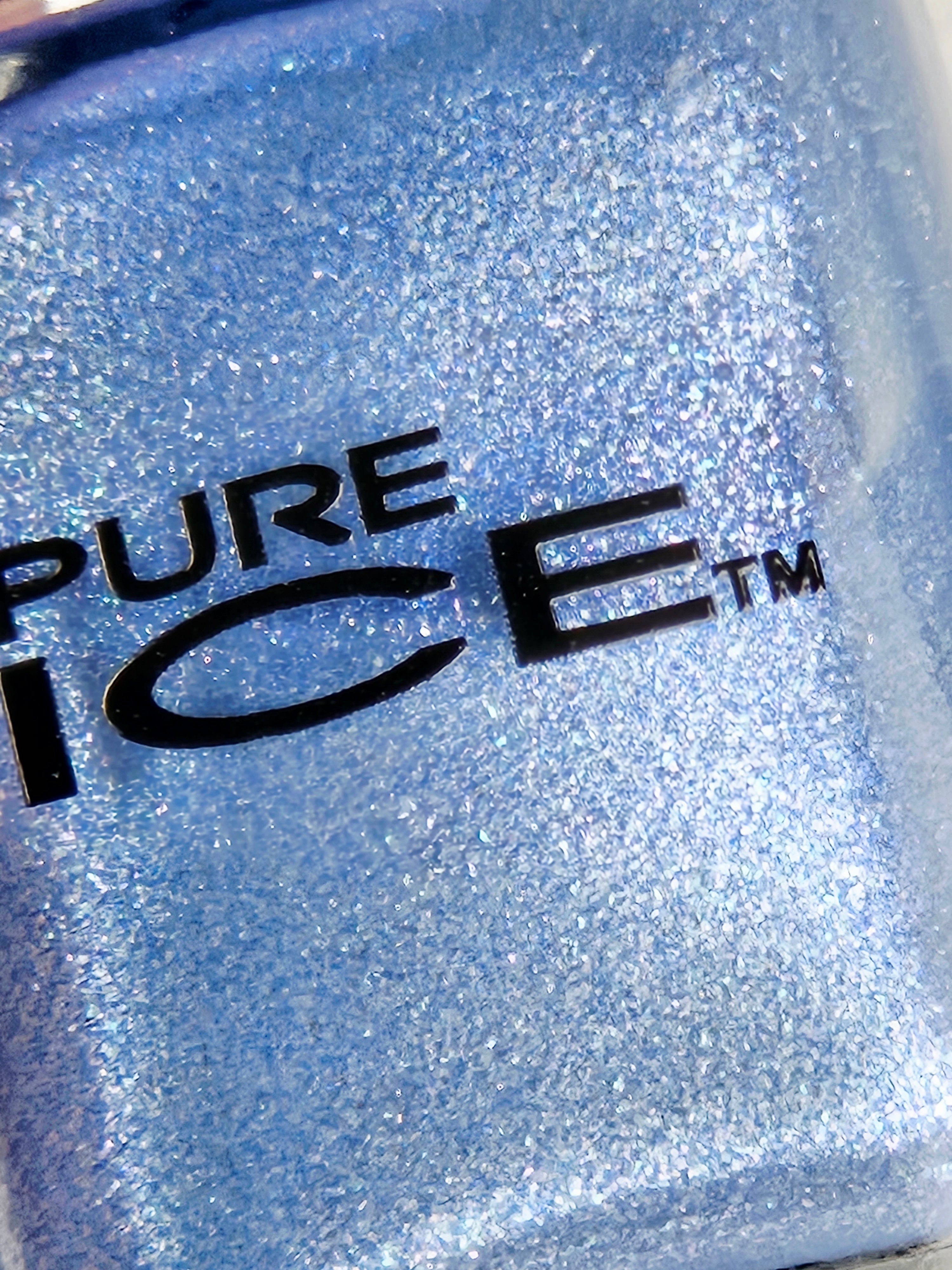 Pure Ice “In The Mood” Shimmer Nail Polish — Icy Blue Pearl Y2K
