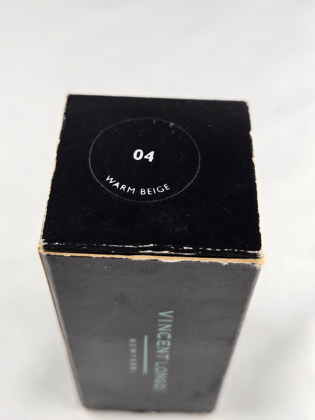 Vincent Longo Vintage Dew Finish Liquid Canvas Primer Foundation 04 Warm Beige New Old Stock w/ Box