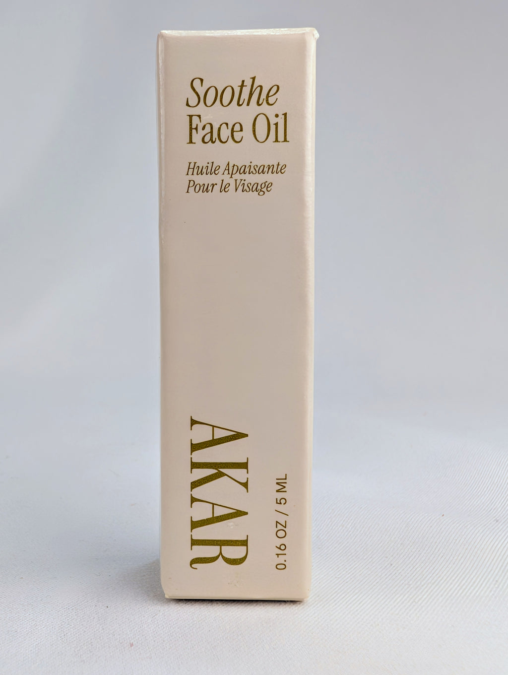 AKAR Soothe Face Oil Deluxe Mini 5mL Travel Size Vegan Plant Based Skincare