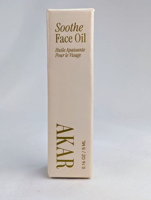 AKAR Soothe Face Oil Deluxe Mini 5mL Travel Size Vegan Plant Based Skincare
