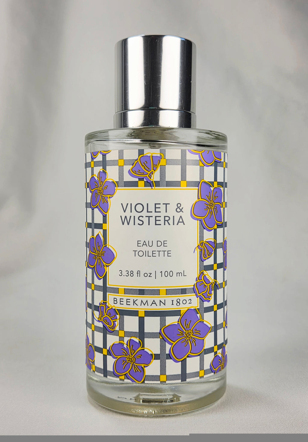 Beekman 1802 Violet & Wisteria Discontinued Eau de Toilette 3.38 oz 100 mL Floral Perfume Collectible