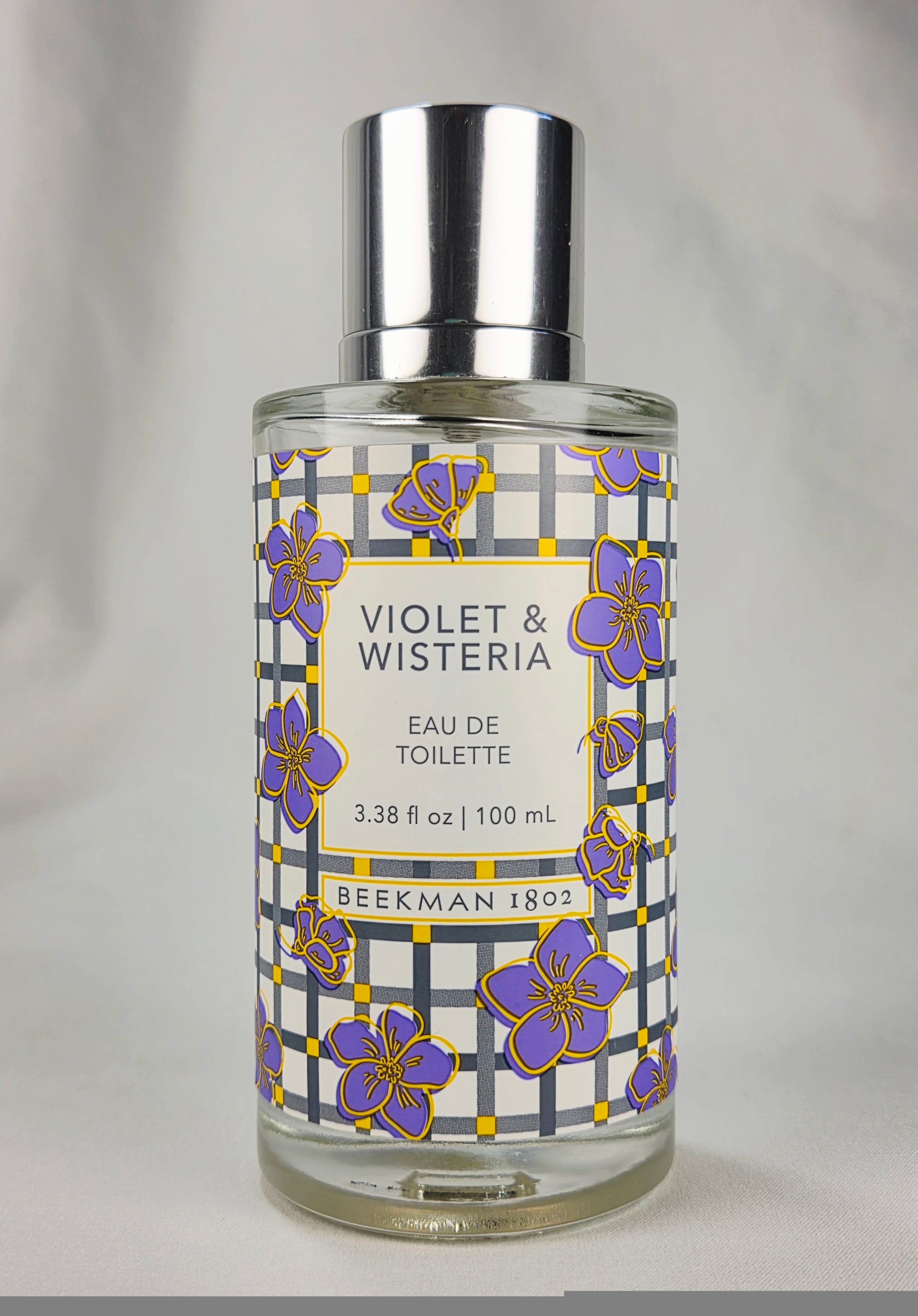 Beekman 1802 Violet & Wisteria Discontinued Eau de Toilette 3.38 oz 100 mL Floral Perfume Collectible