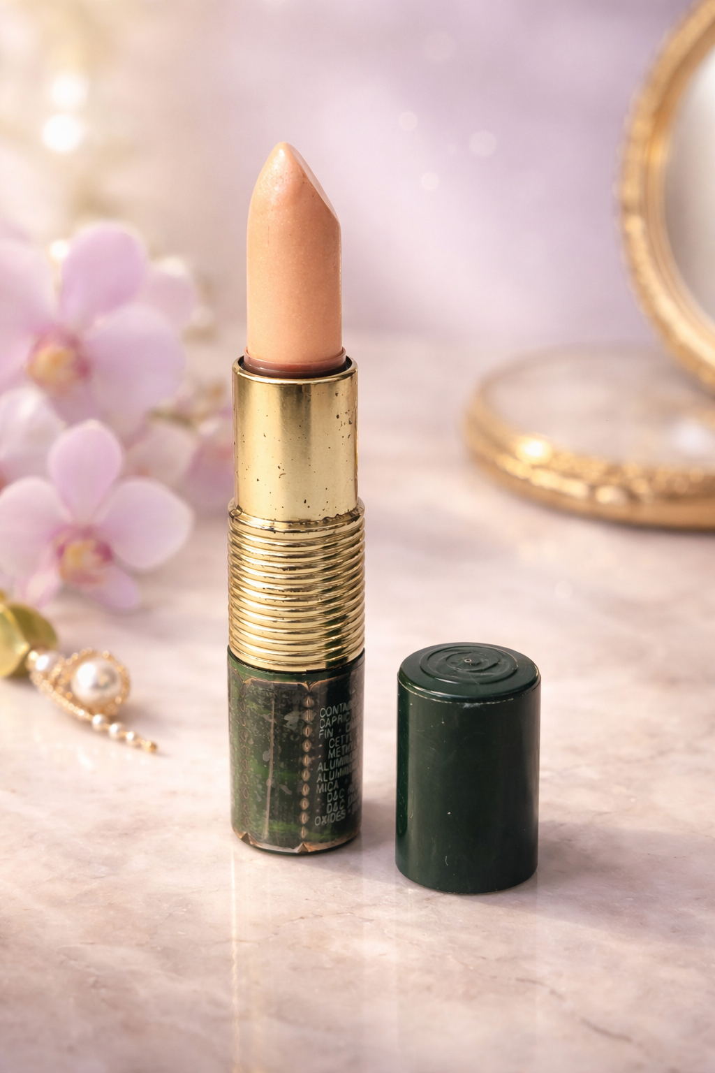 Revlon Moon Drops Lipstick “Zinc Pink” – Vintage Luminesque Formula (c. early–mid 1960s)