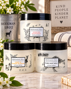 Beekman 1802 Goat Milk Body Cream Trio – Honeyed Grapefruit, Honey & Orange Blossom, Pure Goat Milk 2 oz Each