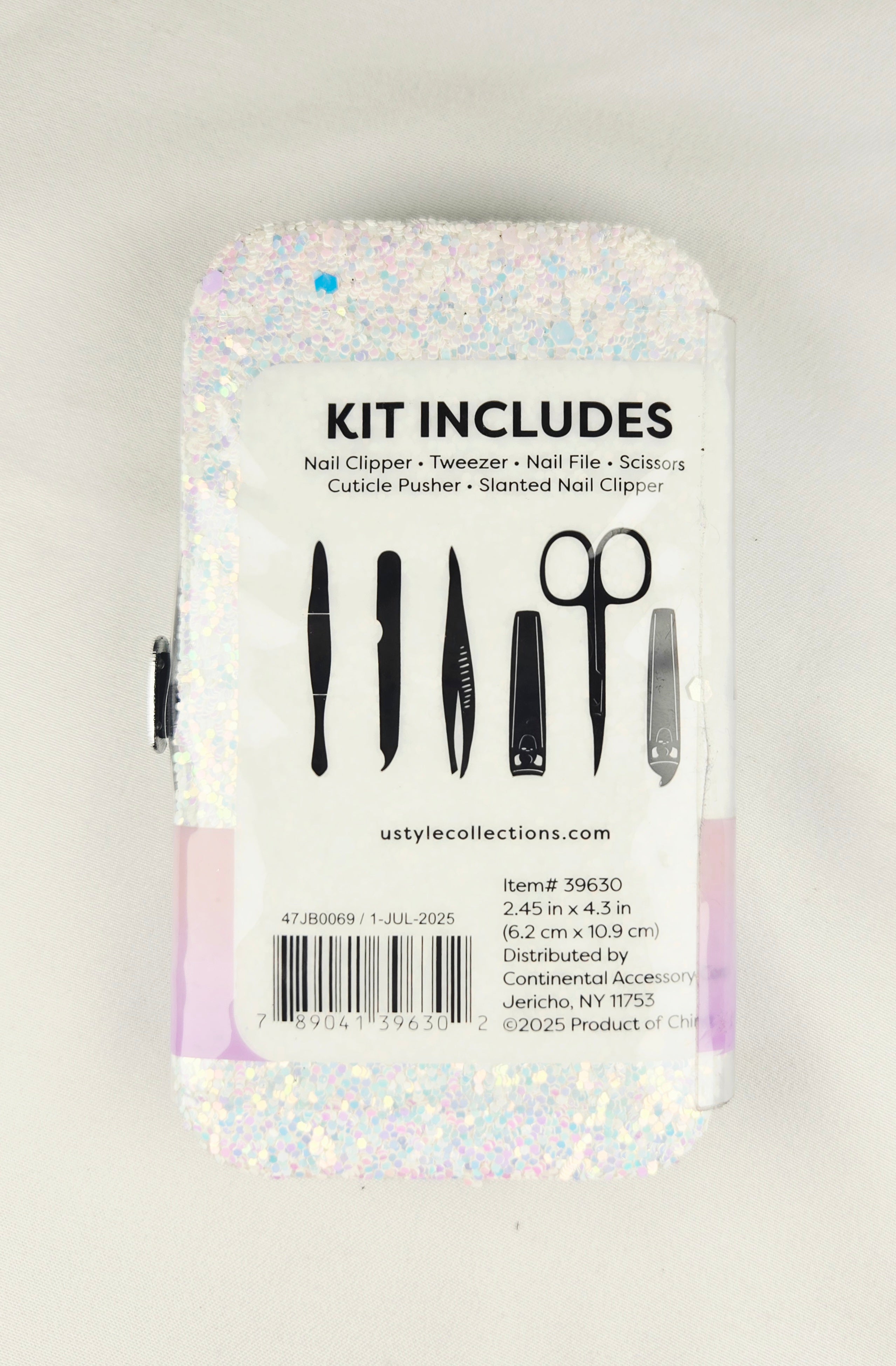 U Pocket Glam — Iridescent Travel Manicure Kit