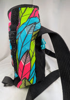 Kidrobot Neon Feather Geometric Messenger Bag Crossbody Streetwear Shoulder Bag Y2K
