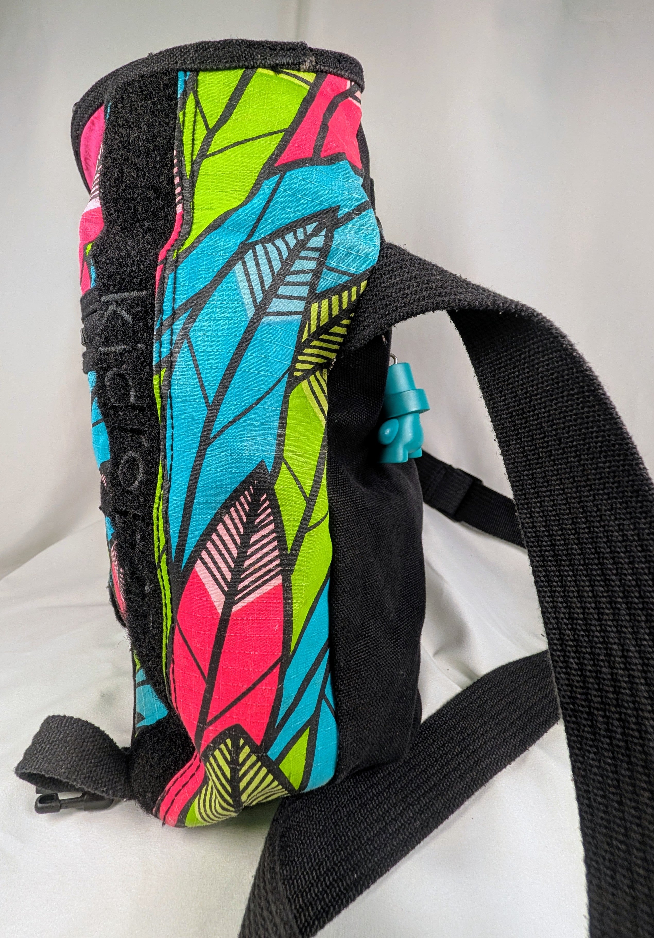 Kidrobot Neon Feather Geometric Messenger Bag Crossbody Streetwear Shoulder Bag Y2K