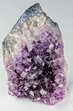 Natural Amethyst Crystal Cluster Standing Druzy Specimen 1lb 3oz Purple Quartz
