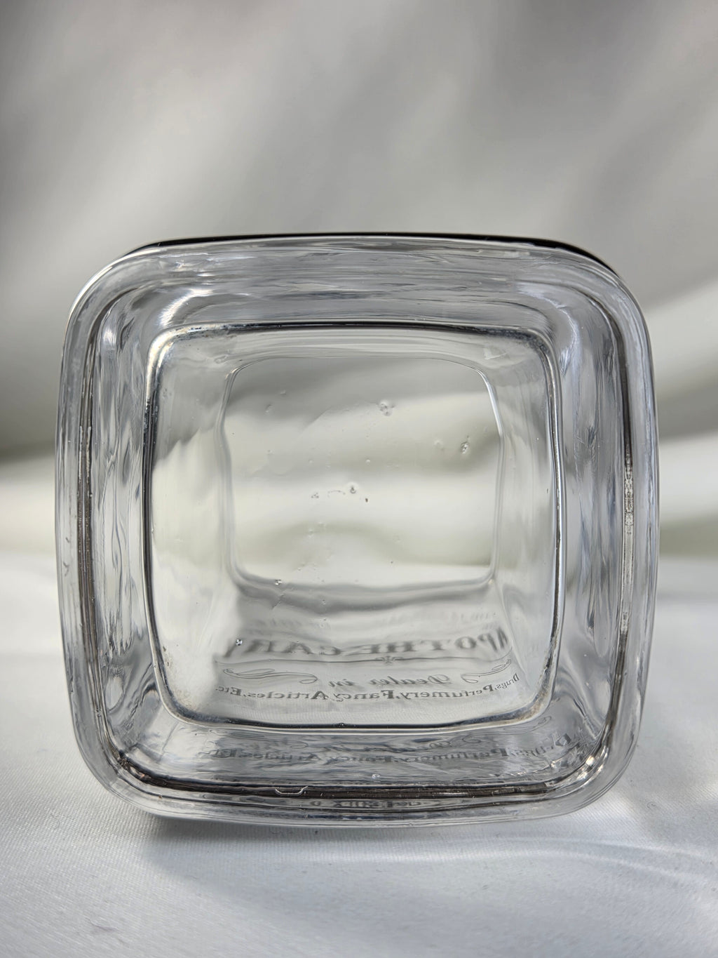 Bella Lux Dr. H. Gnadendorff Apothecary Glass Soap Dish & Tumbler Vanity Set