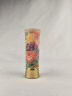 Vintage Avon “Red Commotion” Lipstick – Floral Case Gold Tube Retro Beauty Collectible