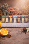 Lacura 7 Piece Scented Hand Cream Gift Set – Botanical Oil Moisturizing Hand Cream Collection 7 x 0.88 oz