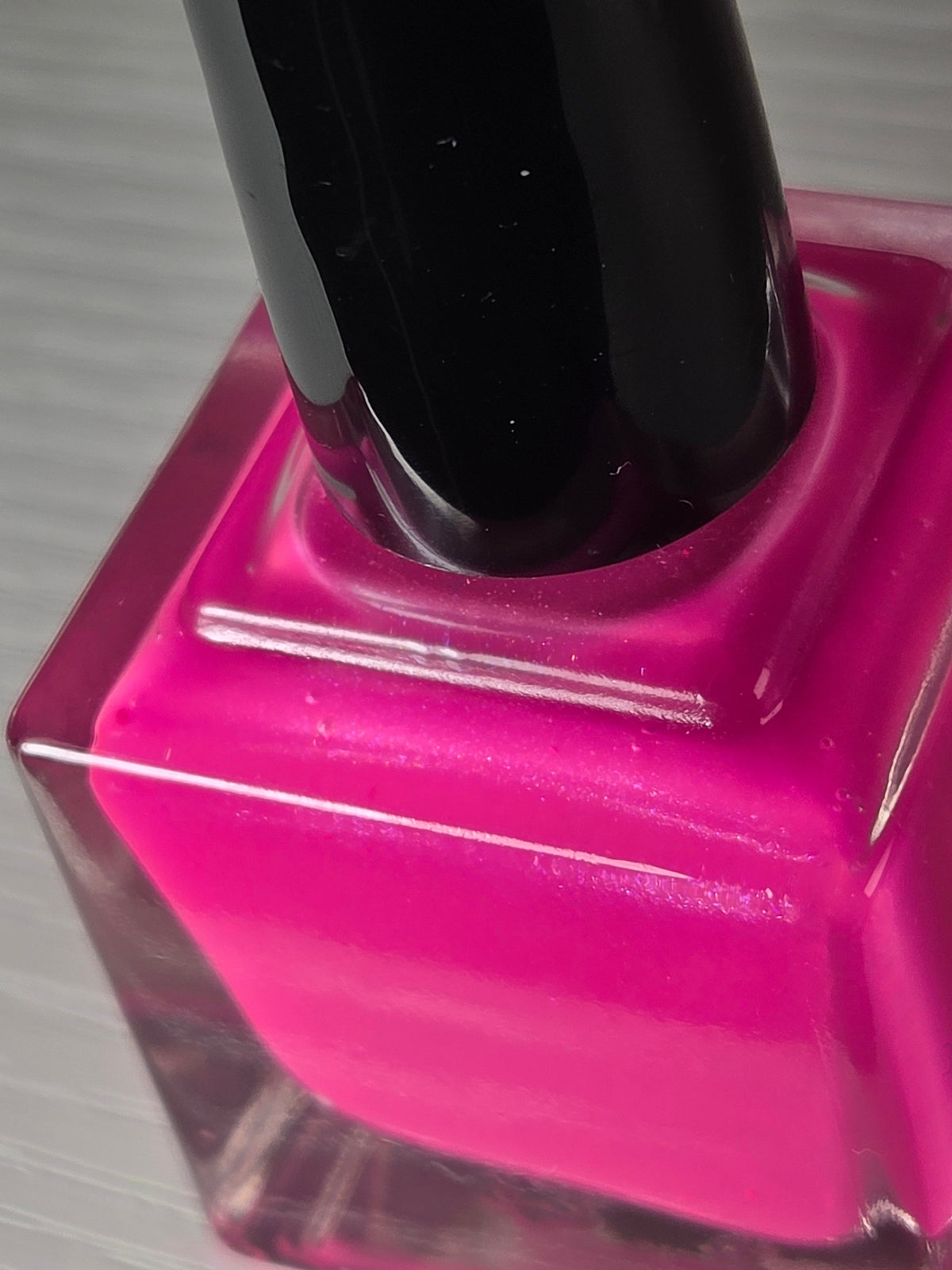 Dreamshock- Purple to Pink Thermal Glow in the Dark Shimmer Nail Polish | Liquid Krystal Co. Handmade Indie Lacquer