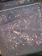 Prismafracture Veil | Rainbow Iridescent Flake Glitter Topper Prototype- Liquid Krystal Co
