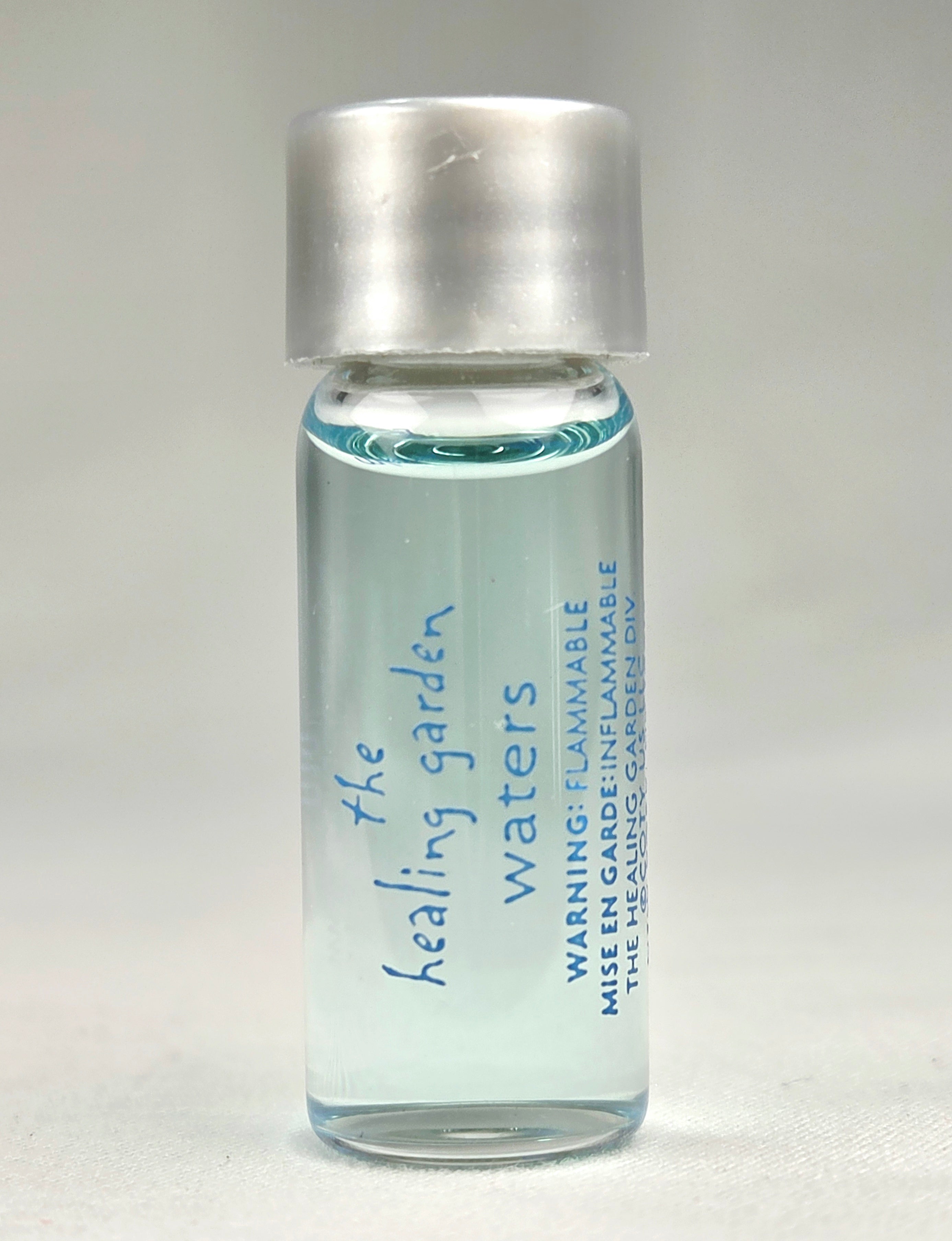 The Healing Garden Waters Perfect Calm Fragrance Splash Perfume Mini Sample Vial Collectible