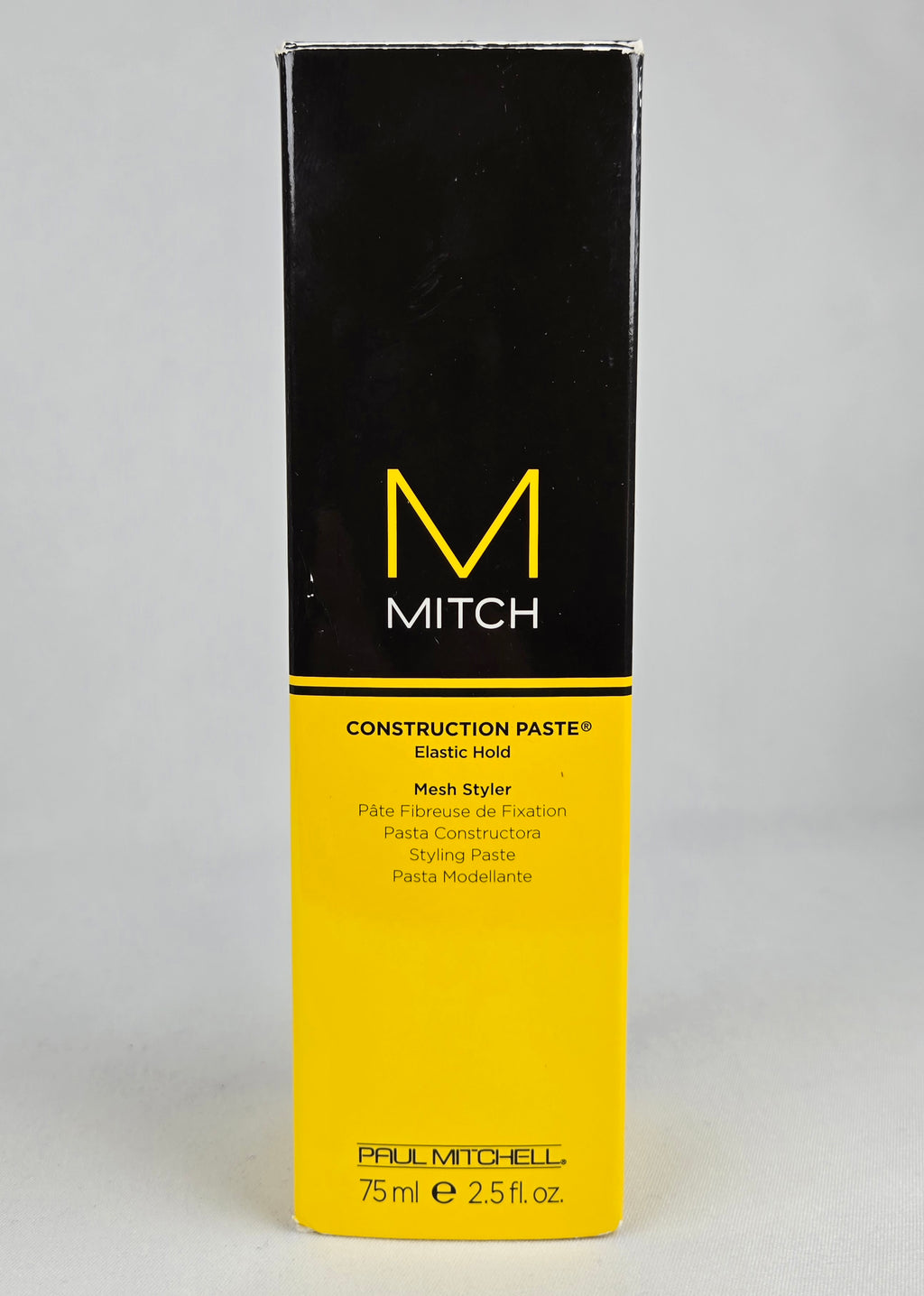 Paul Mitchell MITCH Construction Paste | Elastic Hold Mesh Styler | 2.5 oz | New in Box