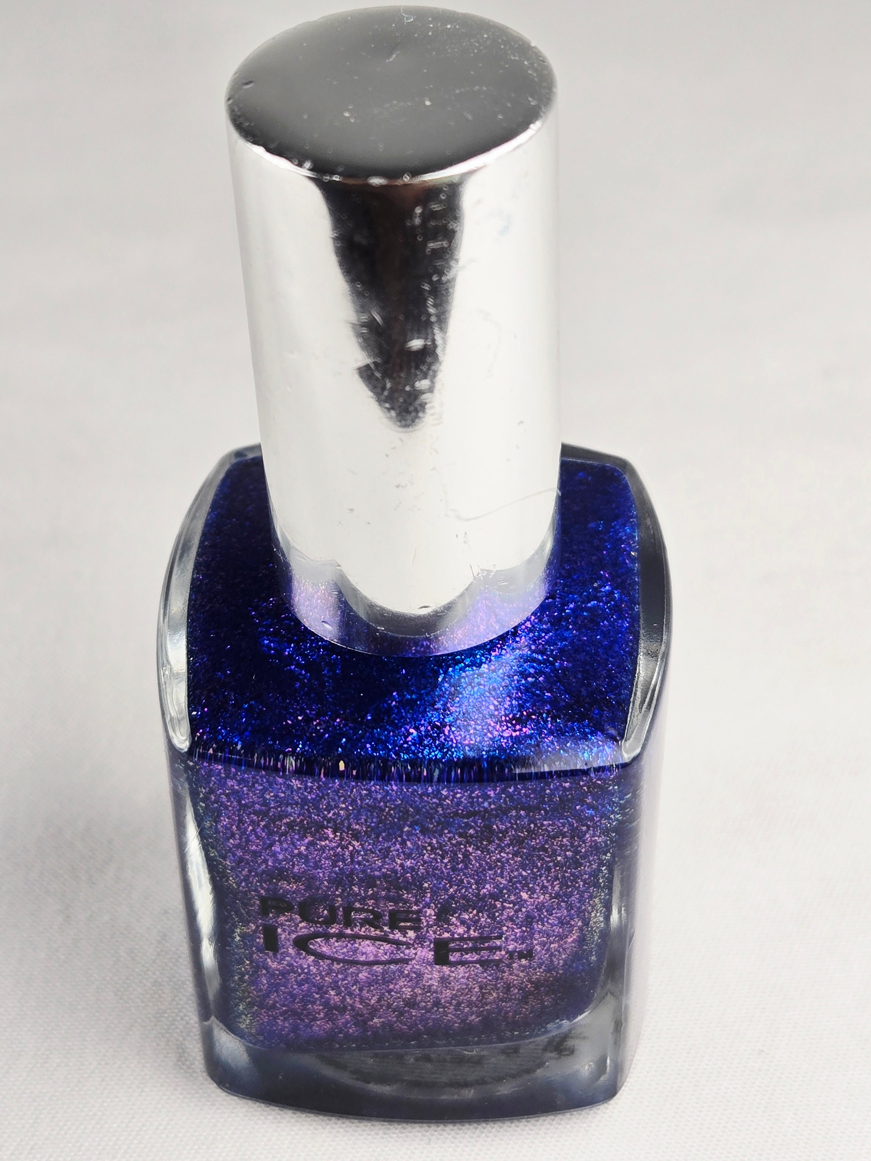 Pure Ice Nail Polish “Deja Vu” Indigo Purple Blue Duochrome Shimmer Nail Lacquer