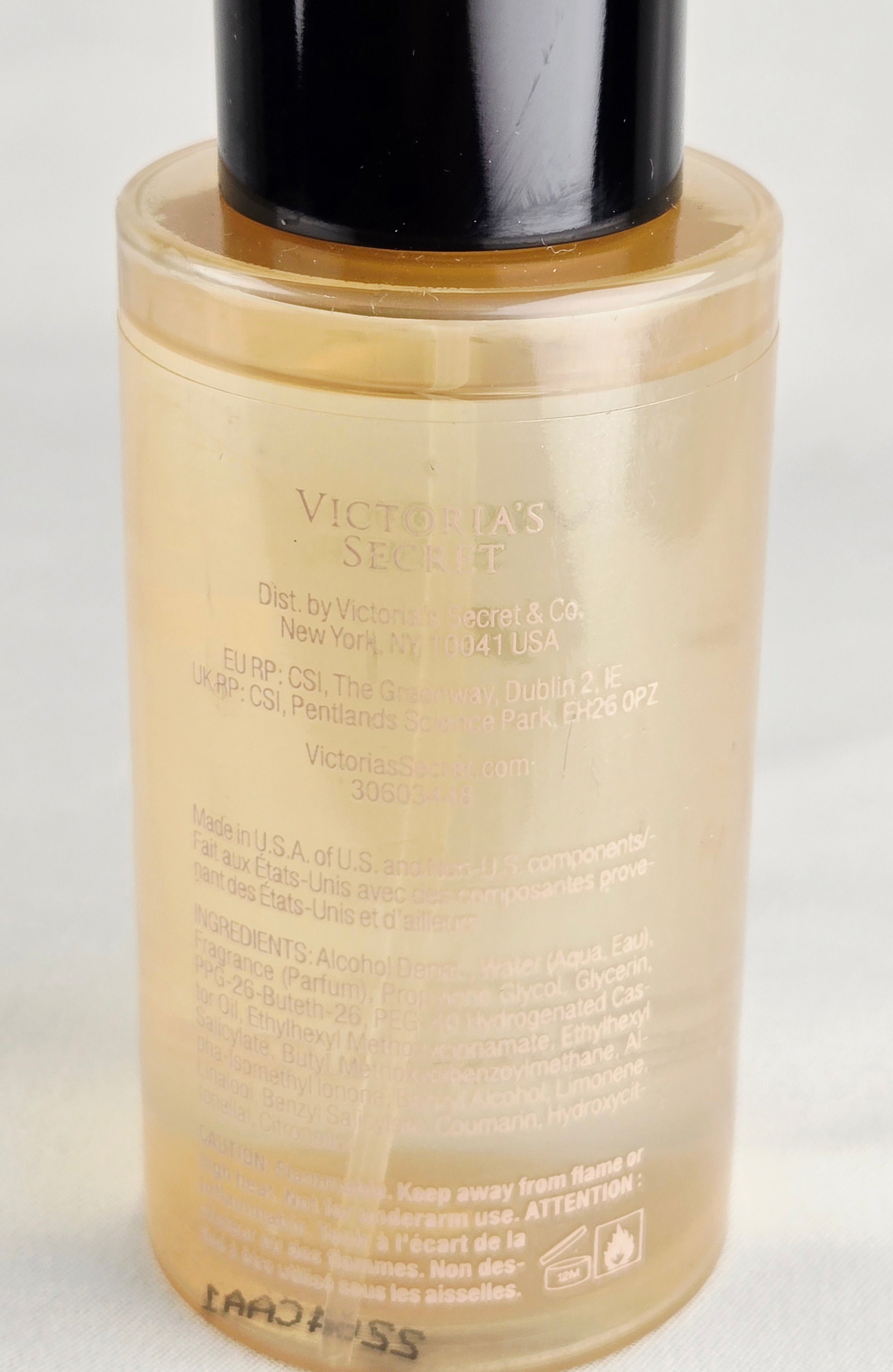 Victoria’s Secret Bare Fine Fragrance Mist 75 mL / 2.5 fl oz Body Spray Soft Skin Scent Travel Size