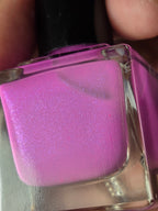 Floxflash – Bright Fuchsia Pink Violet Shimmer Handmade Indie Nail Lacquer | Liquid Krystal Co.