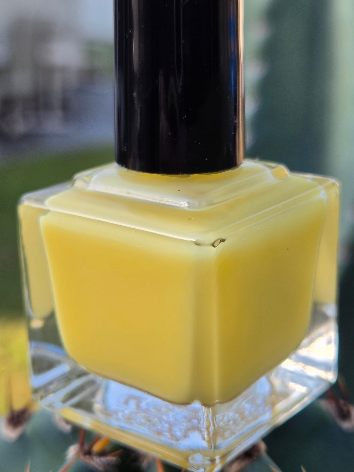 Beurre Fondu - Sheer Creamy Butter Yellow Crelly Nail Polish | Liquid Krystal Co Handmade Indie Lacquer