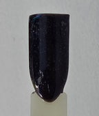 Galactic Abyss- Deep Black Purple Jelly Holographic Shimmer Nail Lacquer with Blue Violet Sheen | Liquid Krystal Co Handmade Indie Nail Polish