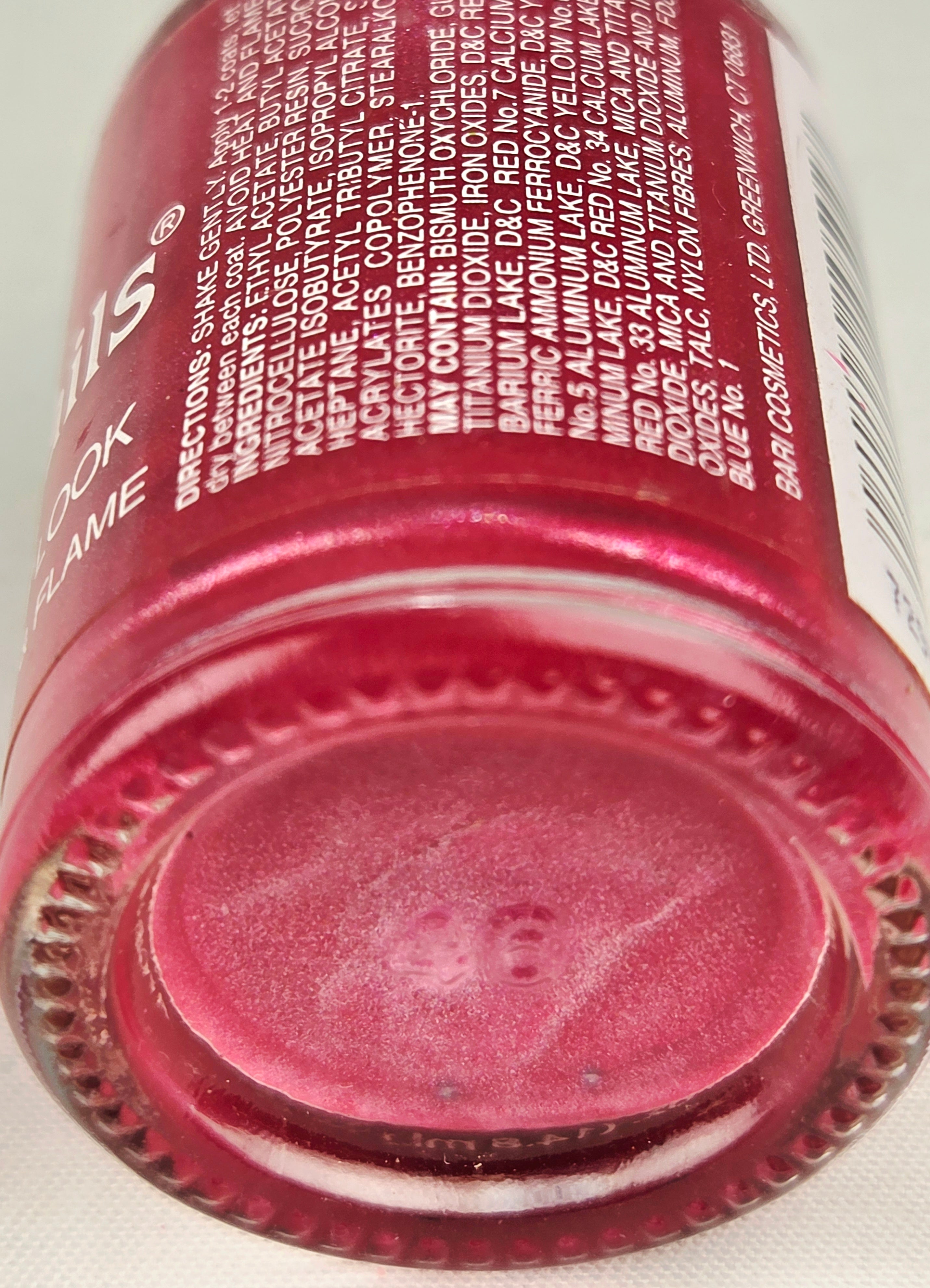 Love My Nails Sweet Wine 502 Nail Polish – Vintage Shimmer Pink Burgundy Lacquer Collectible
