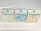 Vintage Crabtree & Evelyn Sea Shell Soap Collection | Jojoba Oil Guest Soaps & Bath Bars | 5 Piece Coastal Bath Set 1978