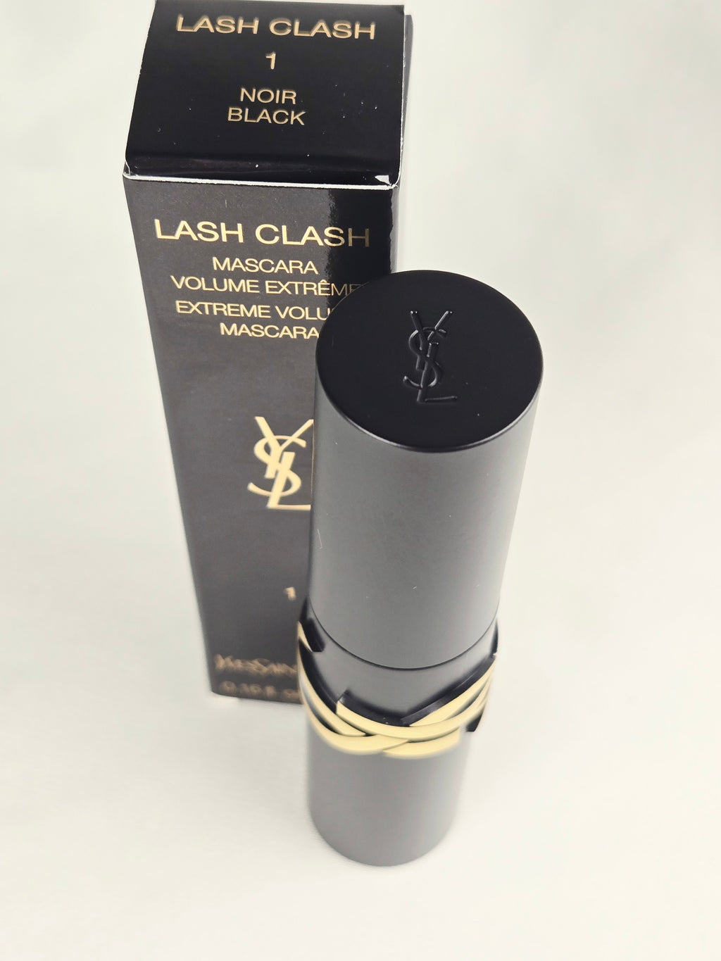Yves Saint Laurent Lash Clash Mascara Noir Black 1 Extreme Volume 0.16 oz / 5 ml