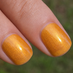 Liquescent Divinity - Sheer Antique Gold Shimmer Nail Polish - Liquid Krystal Co.  Handmade Indie Lacquer