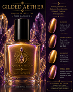 ETHEREAL AETHER COLLECTION PROTOTYPE DISPLAY | NOT FOR SALE | Fantasy Nail Polish Concept Collection | Liquid Krystal Co.