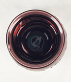 Vintage Farber Bros Krome-Kraft Amethyst Glass Creamer Sugar Bowl & Chrome Tray