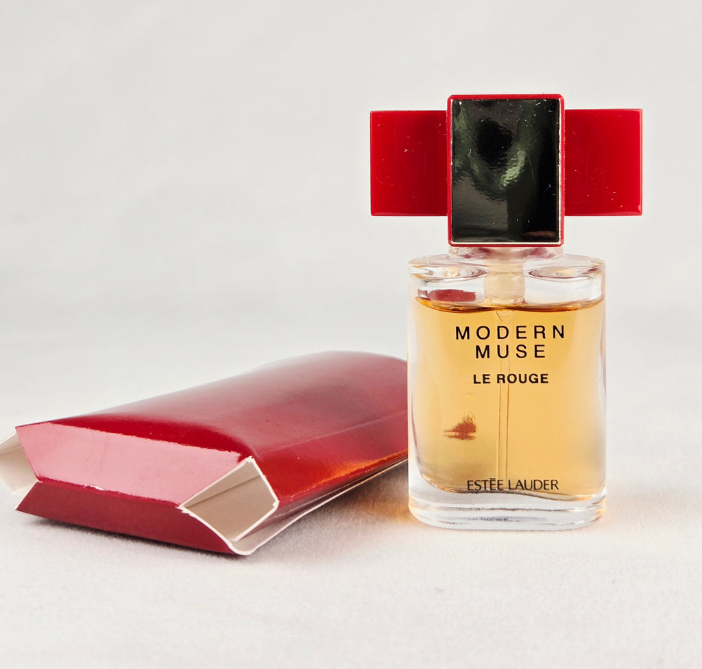 Estée Lauder Modern Muse Le Rouge Eau de Parfum Mini Perfume Bottle – Amber Floral Fragrance w/ Box