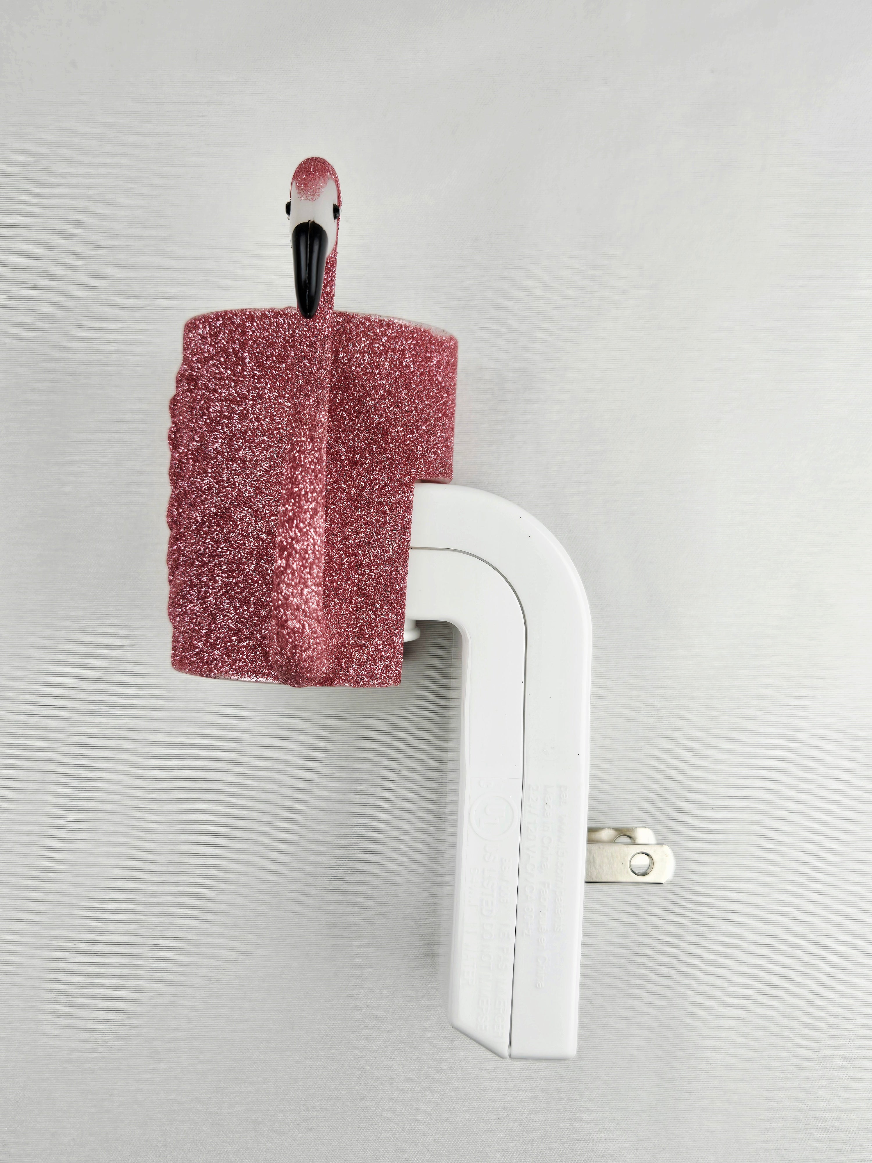 Bath & Body Works Pink Glitter Flamingo Wallflower Plug-In Fragrance Diffuser | Tropical Decor