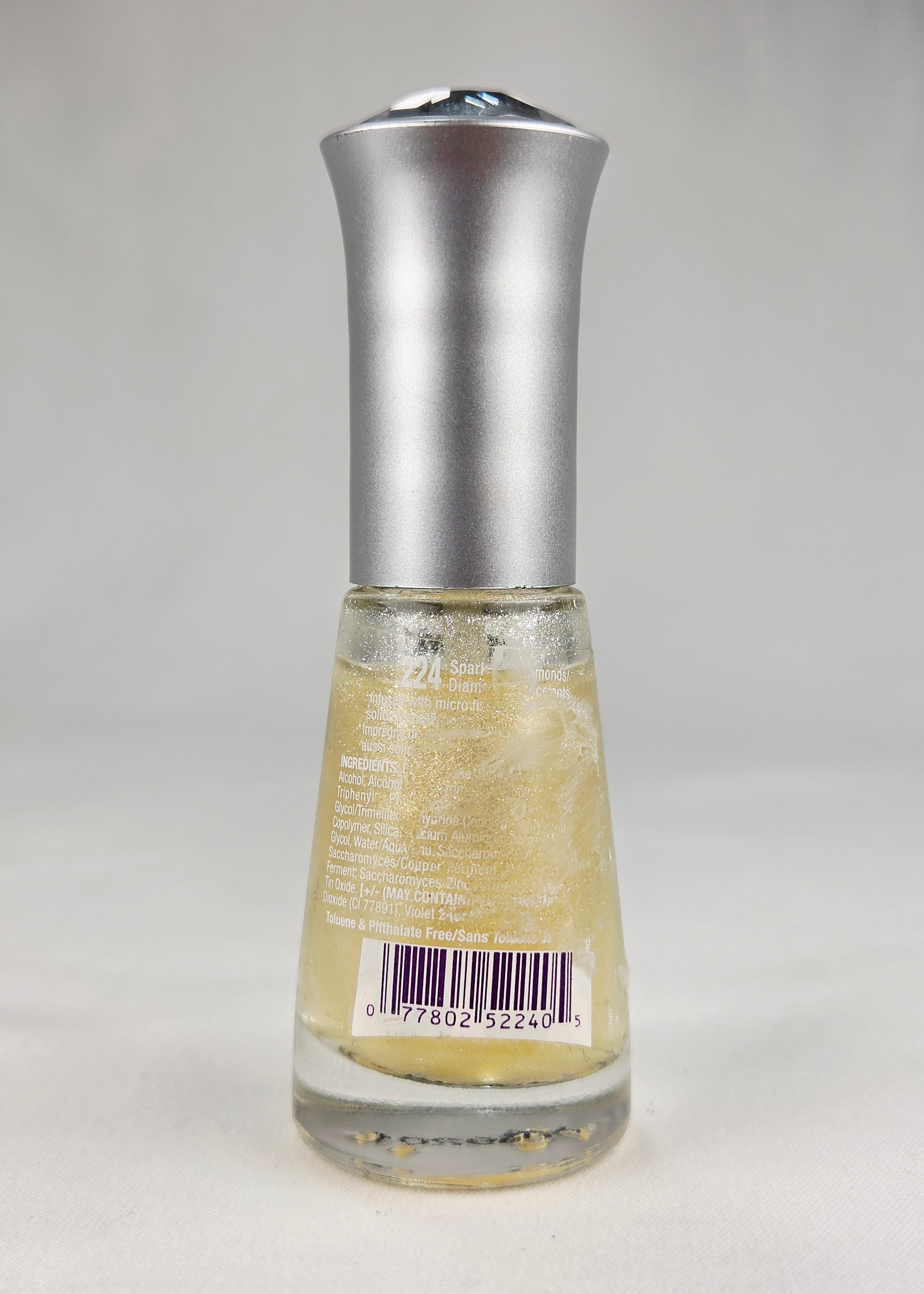 Wet n Wild Rock Solid Sparkling Diamonds 224 Vintage Diamond Powder Nail Polish Shimmer Collectible