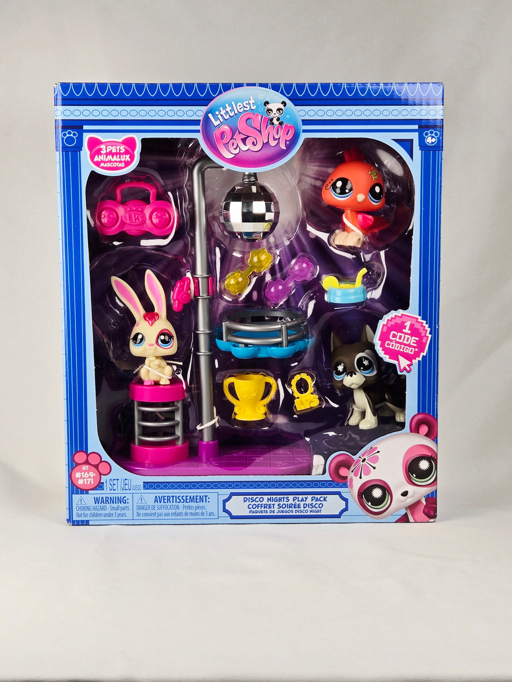 Littlest Pet Shop Disco Nights Play Pack — New in Box | Collectible LPS Toy Set