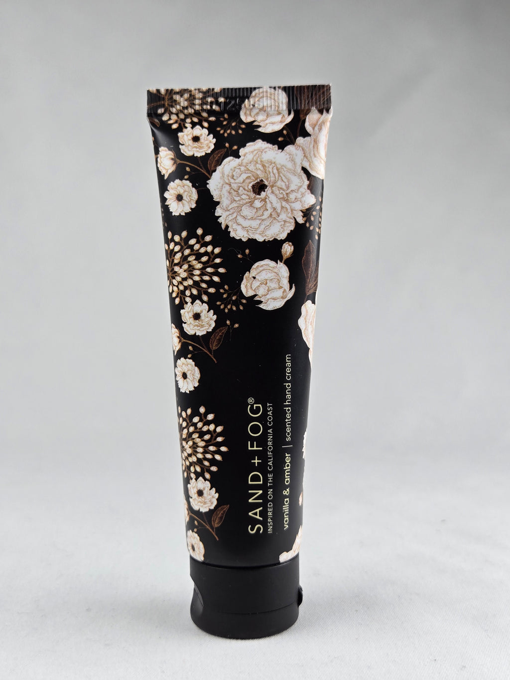 Sand + Fog Vanilla & Amber Scented Hand Cream Floral Botanical Moisturizing Hand Lotion