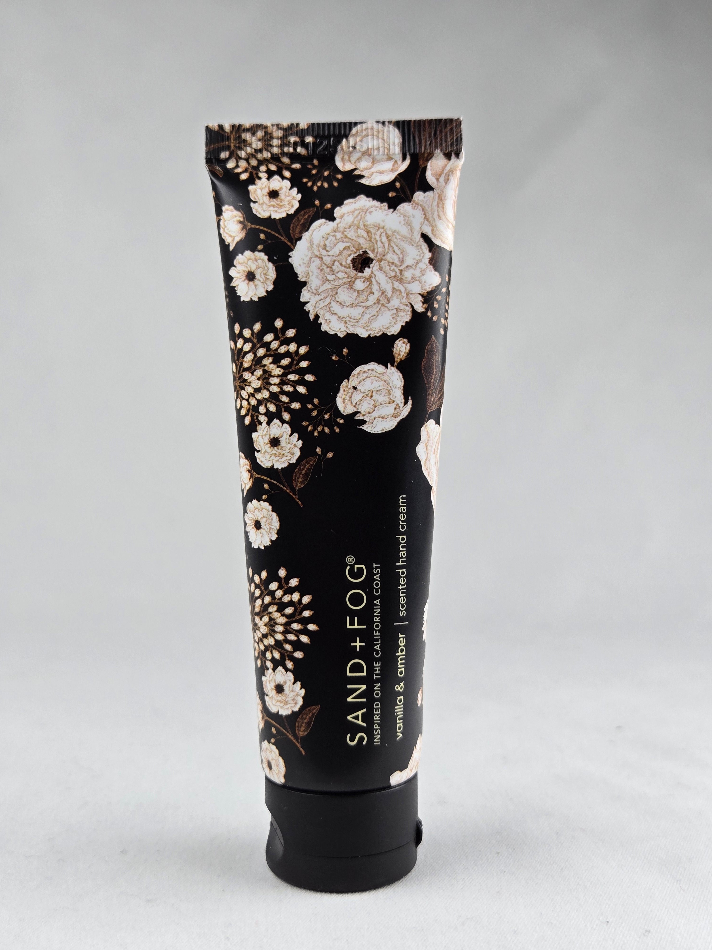 Sand + Fog Vanilla & Amber Scented Hand Cream Floral Botanical Moisturizing Hand Lotion