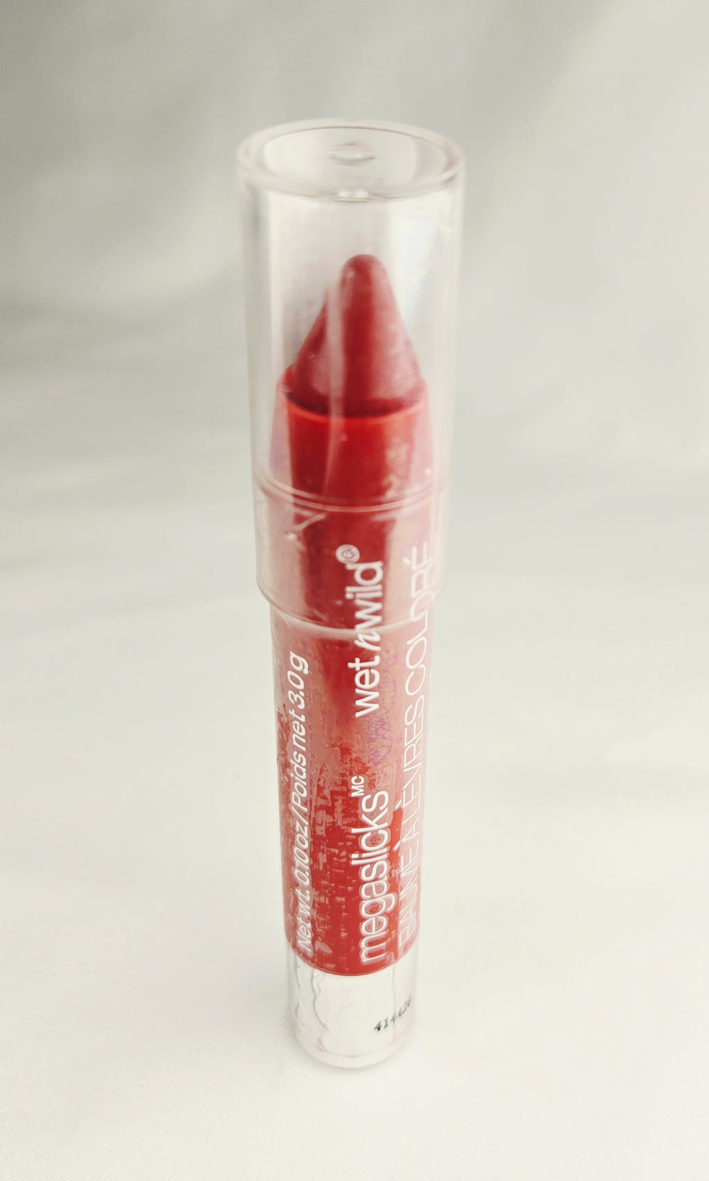 Wet n Wild MegaSlicks Balm Stain 125 Red-Dy Or Not Discontinued Lip Crayon