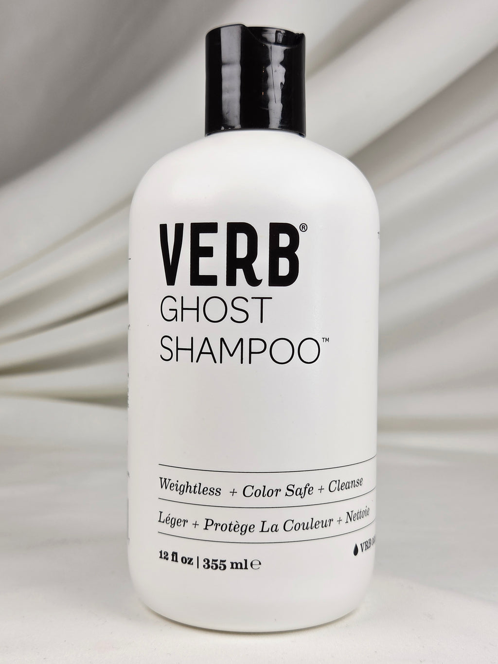 VERB Ghost Shampoo 12 oz 355 mL Weightless Color Safe Cleanser for Fine Hair