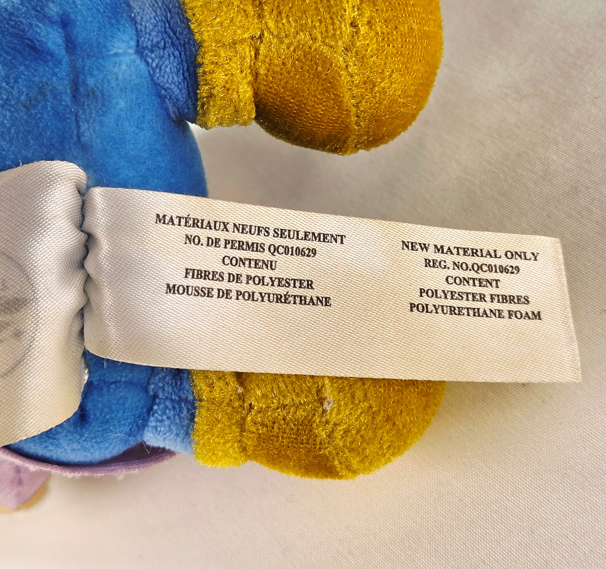 Disney Wisgables Mickey Mouse Small Plush Toy Pastel Outfit Blue Purple Gold Collectible
