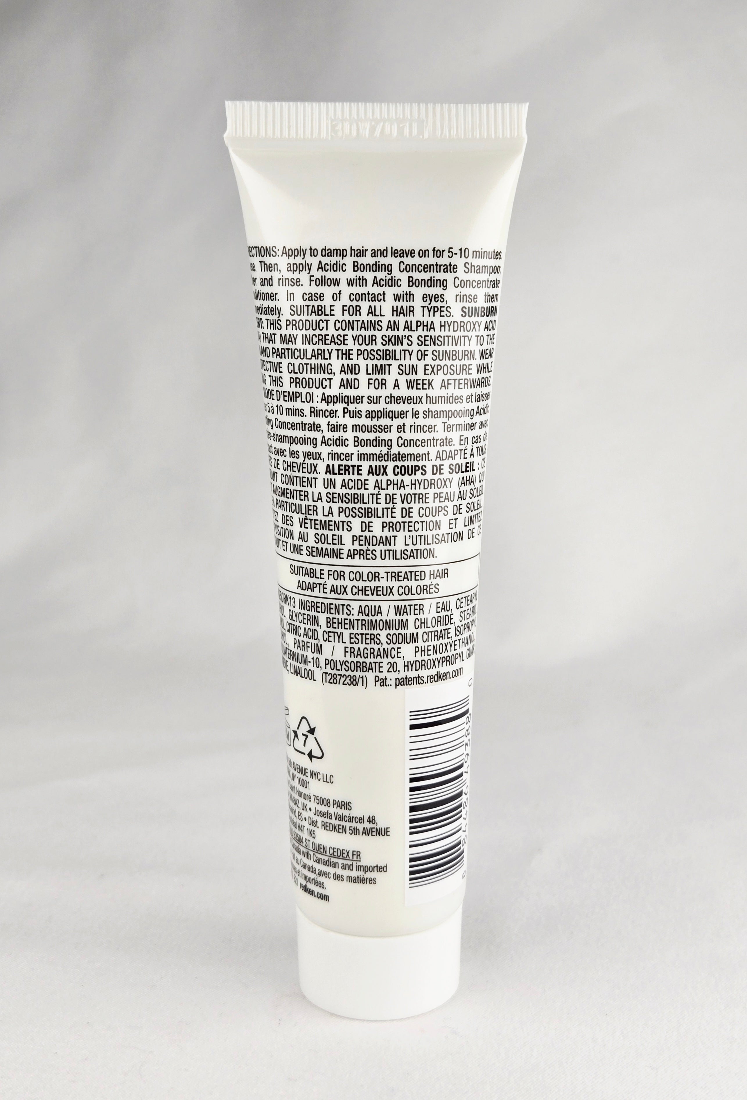 Redken Acidic Bonding Concentrate Intensive Treatment 1oz — Citric Acid Repair Treatment for Damaged & Color-Treated Hair