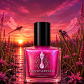 Roseate Reverie | Vibrant Magenta Pink Iridescent Shimmer Nail Polish w/ Blue Aurora Sheen | Liquid Krystal Co.- NOT FOR SALE - Early 2027 Drop