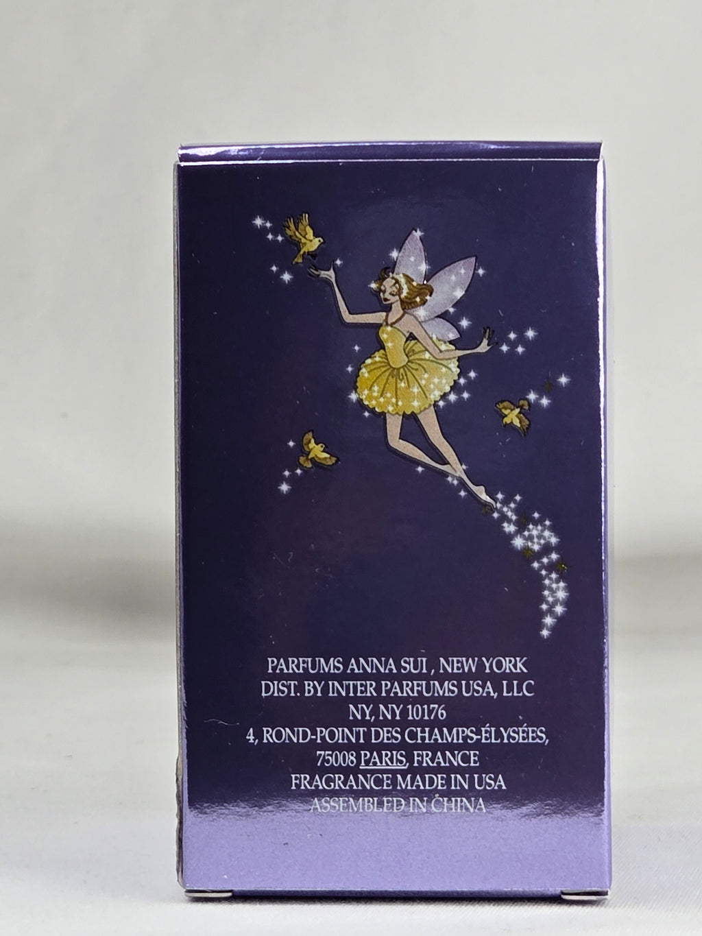 Anna Sui Lucky Wish Secret Wish Eau De Toilette Mini Perfume 0.17 oz 5ml Fairy Bottle