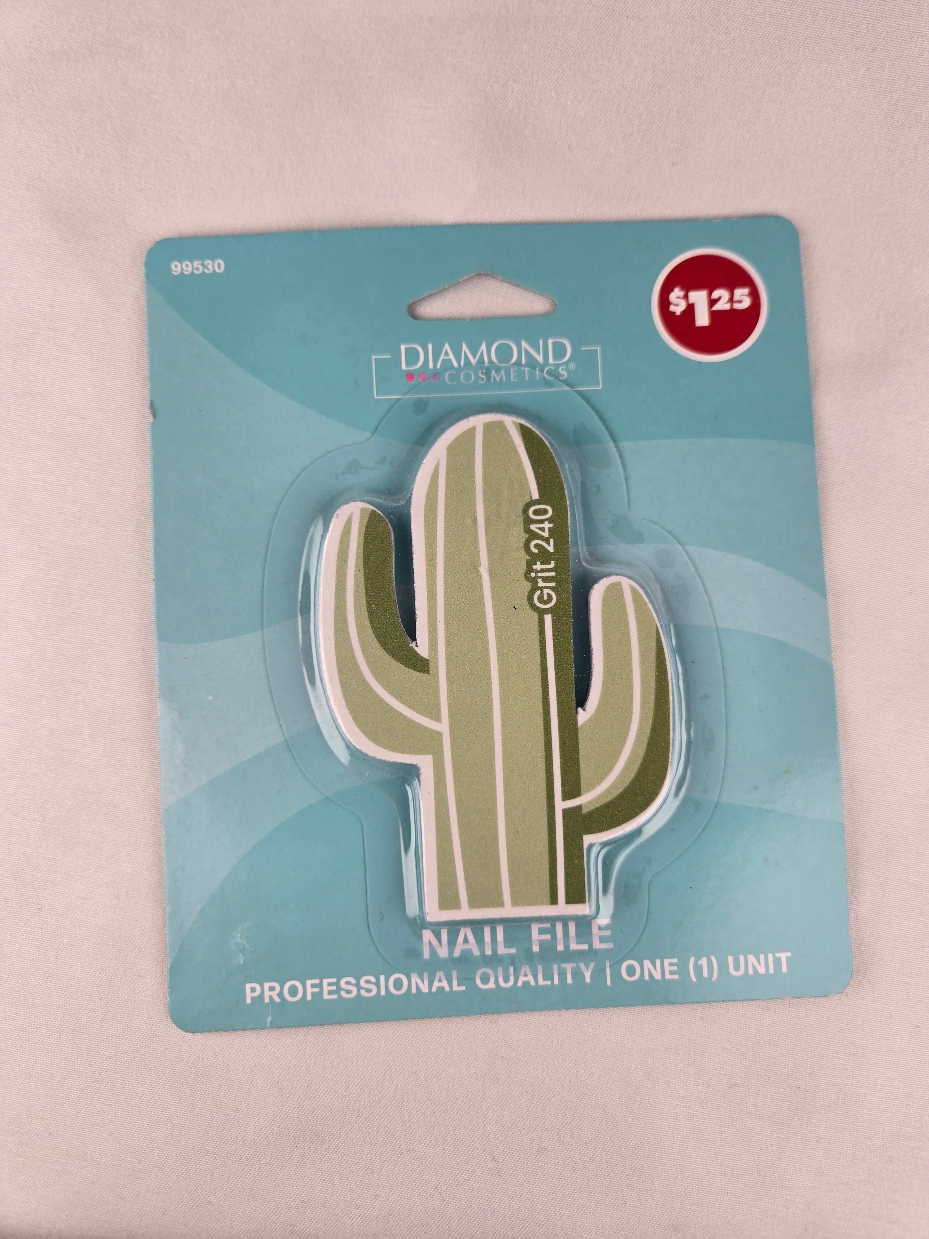 🎁 Present Pile Add-On | $25+ Order  Cactus-Shaped Nail File – 240 Grit
